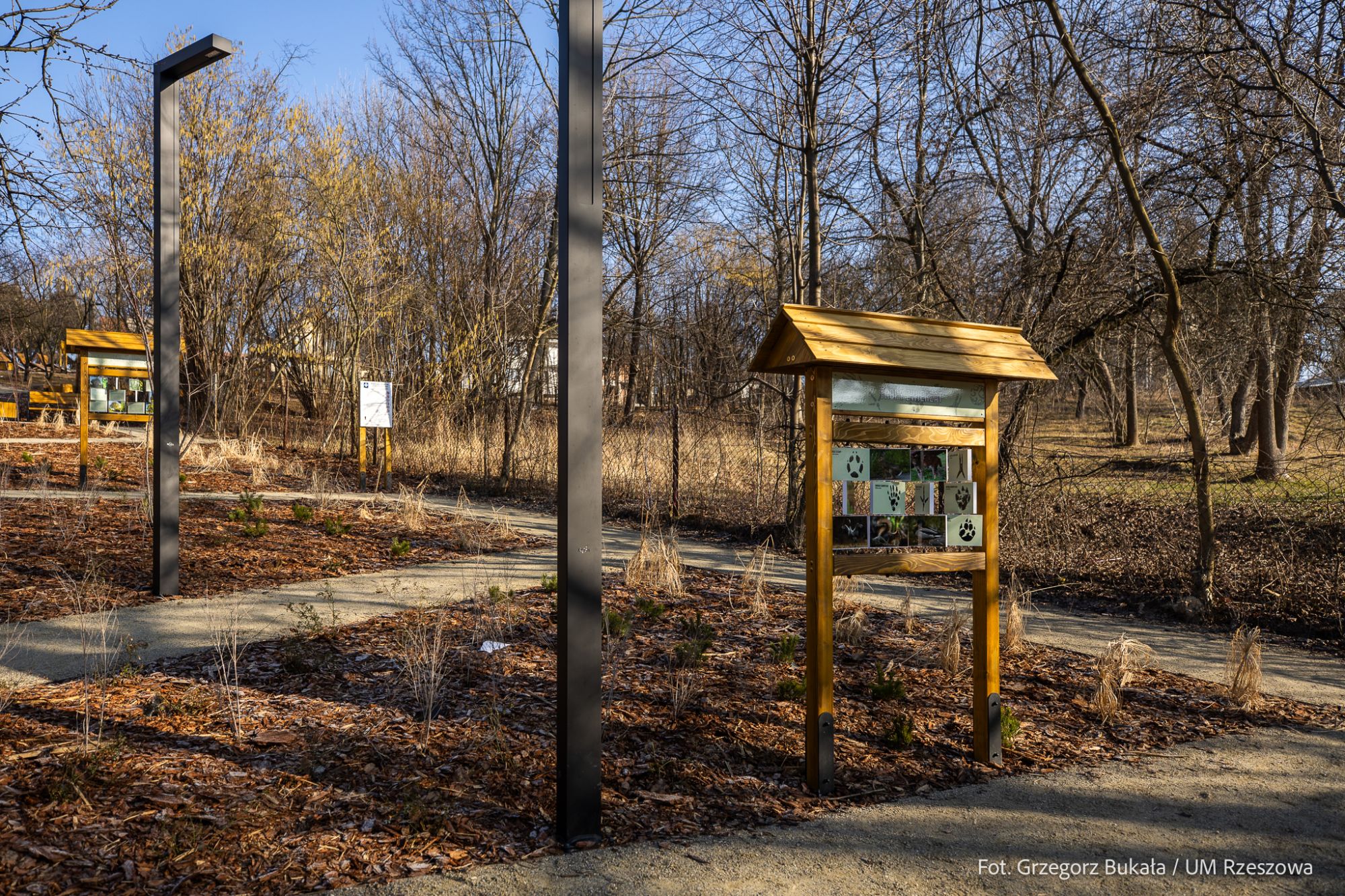 zdjęcie nowego parku w rejonie ulic Gajowej i Szkolnej w Rzeszowie, fot. Grzegorz Bukała, Urząd Miasta Rzeszowa